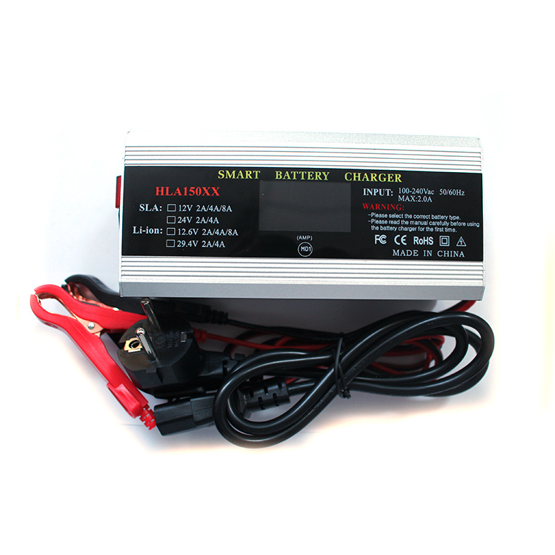 汽车电池充电器 12V/24V铅酸/锂电池充电器 