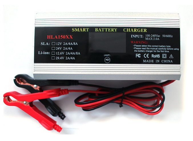 汽车电池充电器  12V/24V铅酸电池充电器 3串/7串锂电池充电器