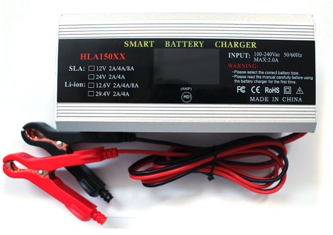 汽车电池充电器  12V/24V铅酸电池充电器