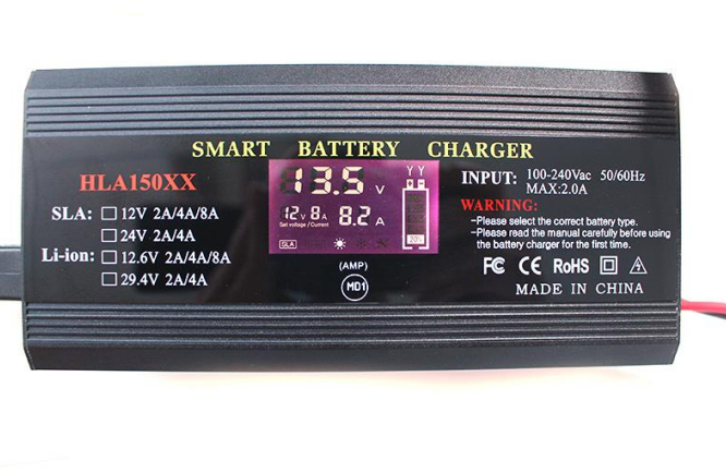 汽车电池充电器 12V/24V铅酸/锂电池充电器 